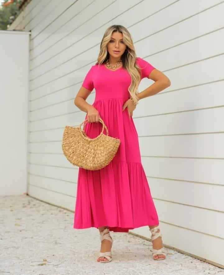 Vestido Três Marias Pink